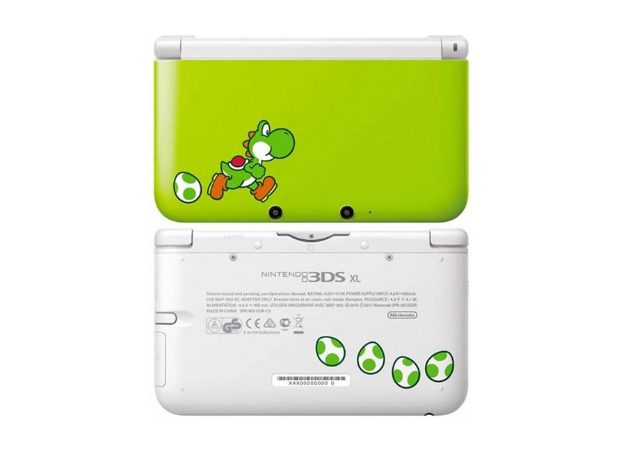 Console NINTENDO 3DS XL Yoshi Blanc Vert d'occasion
